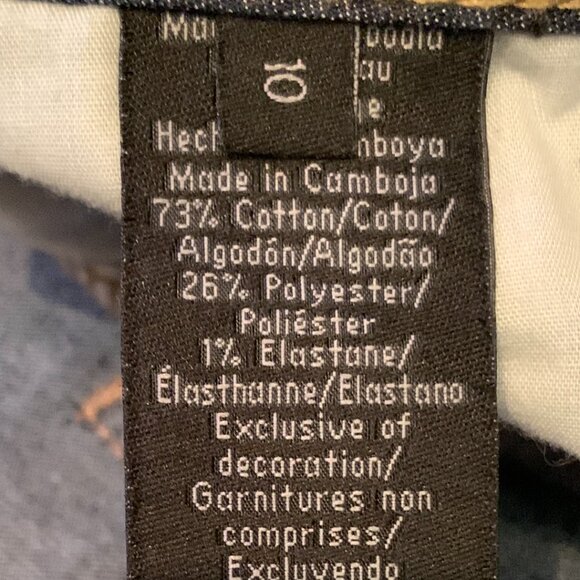 Calvin Klein Jeans Skinny Womens Blue Medium Wash Size 10 Mid Rise Comfort - Picture 7 of 9